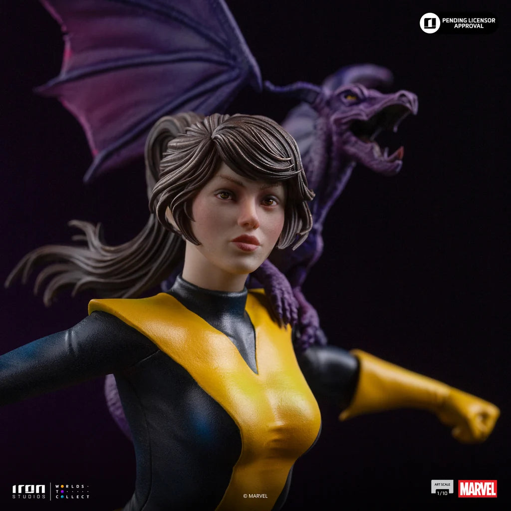 Preventa Estatua Kitty Pryde & Lockheed - X-Men Comics - Battle Diorama Series marca Iron Studios escala de arte 1/10