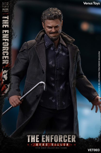 Preventa Figura The Enforcer marca Venus Toys VET003 escala 1/12