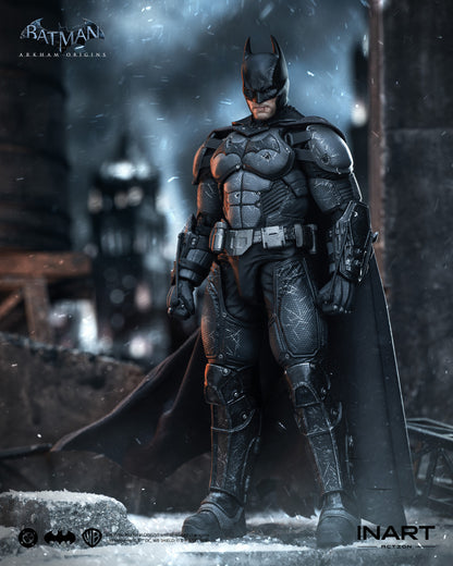 Preventa Figura BATMAN (Battle Damaged version) - Batman Arkham Origins marca INART G0007 escala 1/12