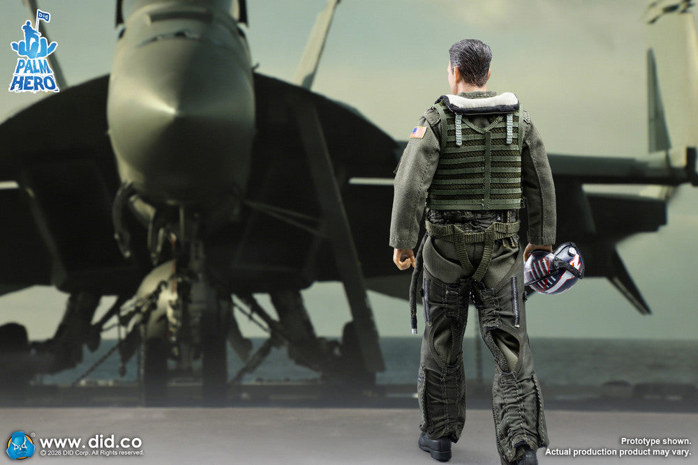 Pedido Figura Captain Mitchell - US Navy 18E Pilot marca DID XM80031 escala 1/12