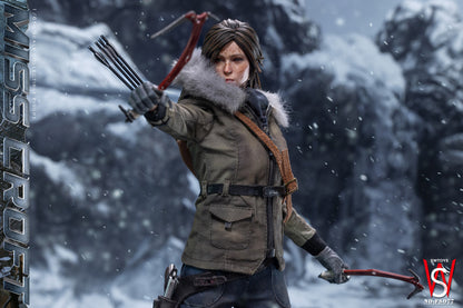 Preventa Figura Miss Croft (Battle Damaged Version) marca Swtoys FS077B escala 1/6