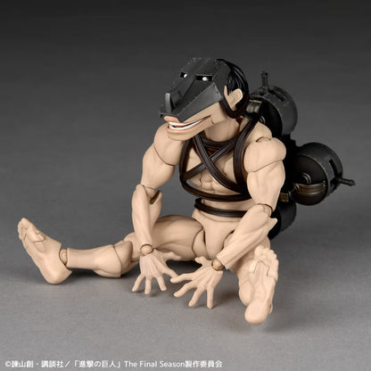 Preventa Figura Cart Titan - Shingeki no Kyojin (Attack on Titan) - Amazing Yamaguchi Revoltech NR150 marca Kaiyodo (13 cm)