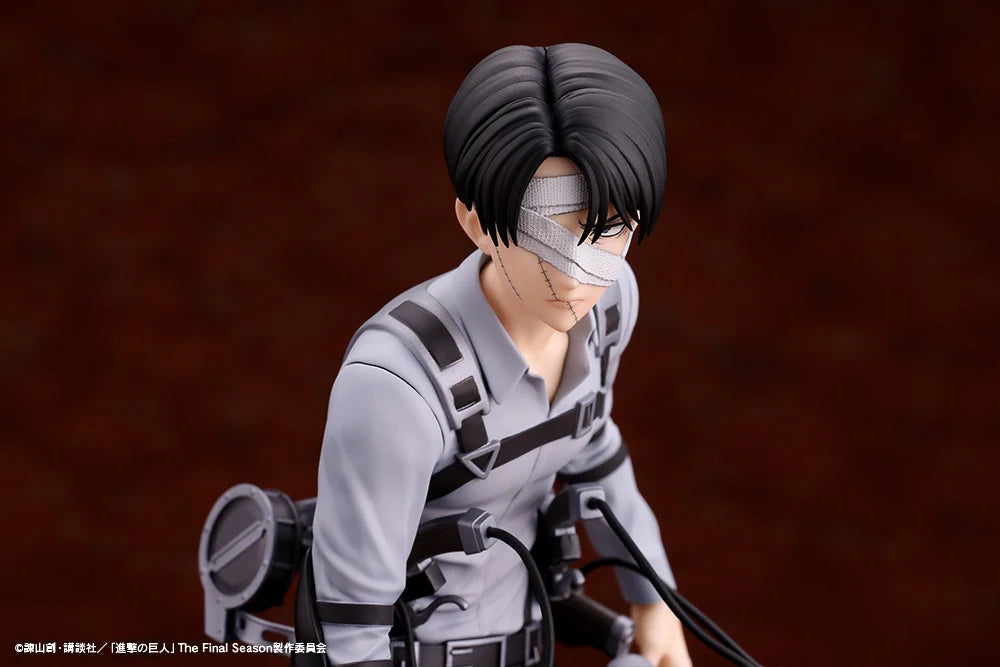 Preventa Estatua Levi Ackerman (The Final Season version) - Attack on Titan - Oshi Works marca Kotobukiya (19.5 cm)