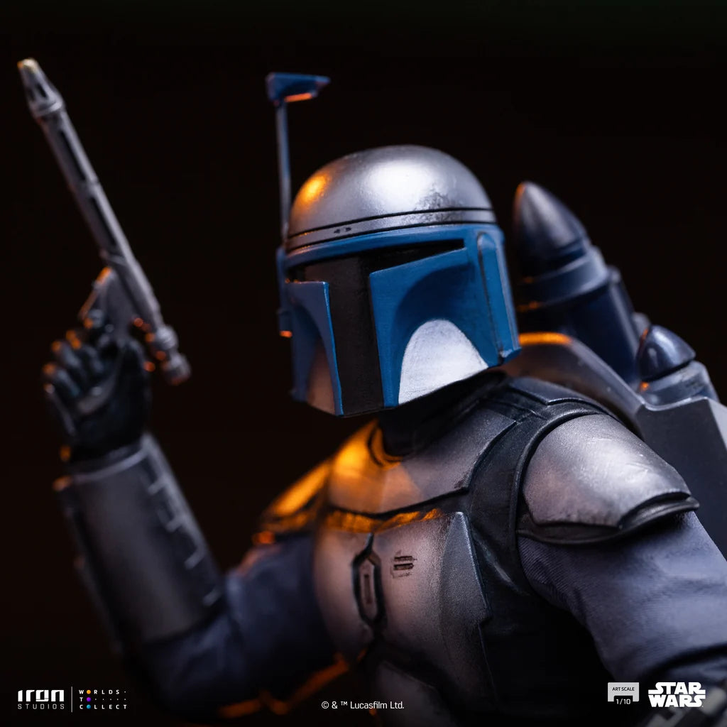 Preventa Estatua Jango Fett - Star Wars: Attack of the Clones marca Iron Studios escala de arte 1/10