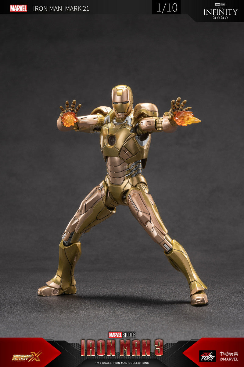 Pedido Figura Iron Man 3 Mark 21 marca ZD Toys escala 1/10 (18 cm)