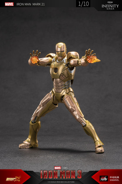 Pedido Figura Iron Man 3 Mark 21 marca ZD Toys escala 1/10 (18 cm)