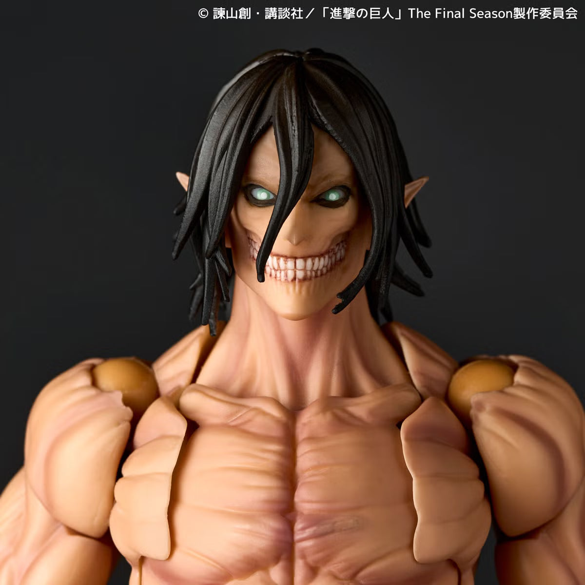 Preventa Figura Attack Titan (Eren Yeager) - Shingeki no Kyojin (Attack On Titan) - Amazing Yamaguchi Revoltech NR155 marca Kaiyodo (17 cm) (relanzamiento)