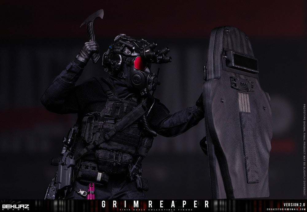 Preventa Figura Grim Reaper (Elite Guard Version 2) (Deluxe Edition) marca Ekuaz Studio EKS015S escala 1/6