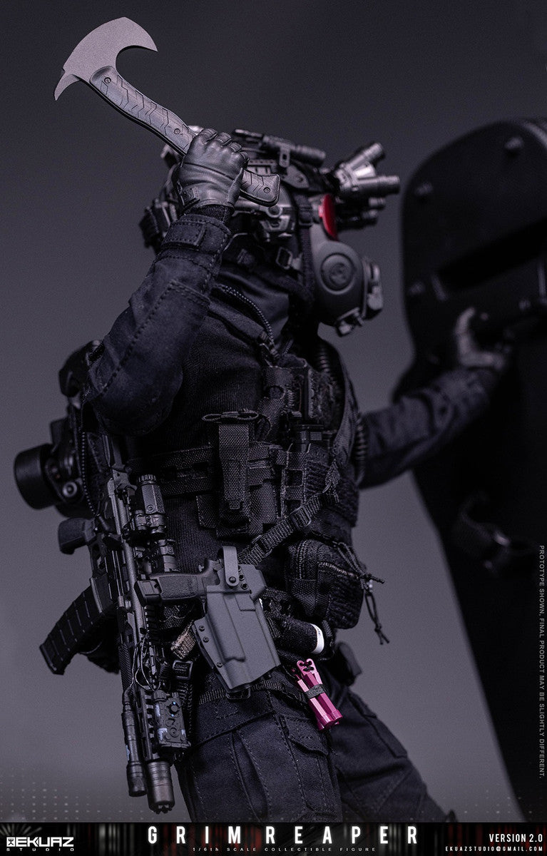 Preventa Figura Grim Reaper (Elite Guard Version 2) (Deluxe Edition) marca Ekuaz Studio EKS015S escala 1/6