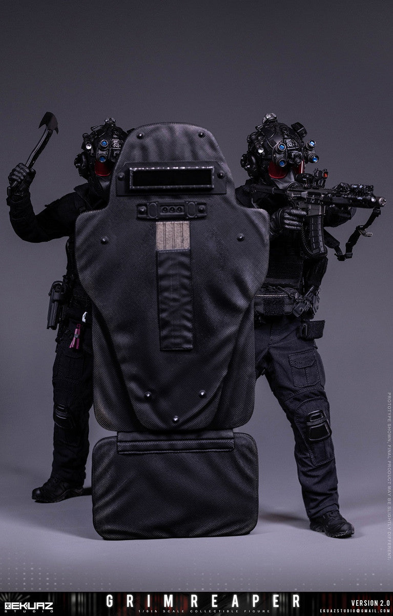 Preventa Figura Grim Reaper (Elite Guard Version 2) (Deluxe Edition) marca Ekuaz Studio EKS015S escala 1/6