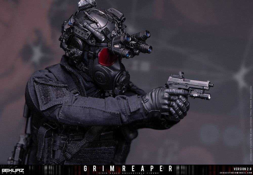 Preventa Figura Grim Reaper (Elite Guard Version 2) (Deluxe Edition) marca Ekuaz Studio EKS015S escala 1/6
