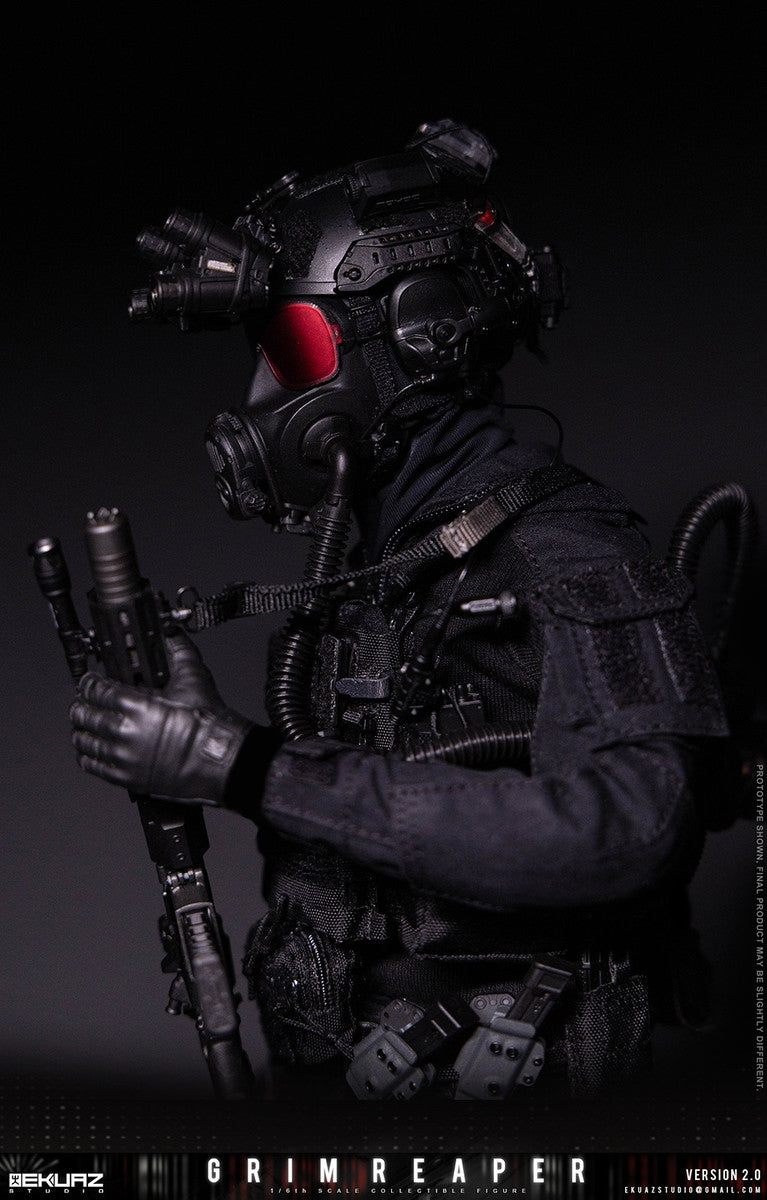 Preventa Figura Grim Reaper (Elite Guard Version 2) (Deluxe Edition) marca Ekuaz Studio EKS015S escala 1/6