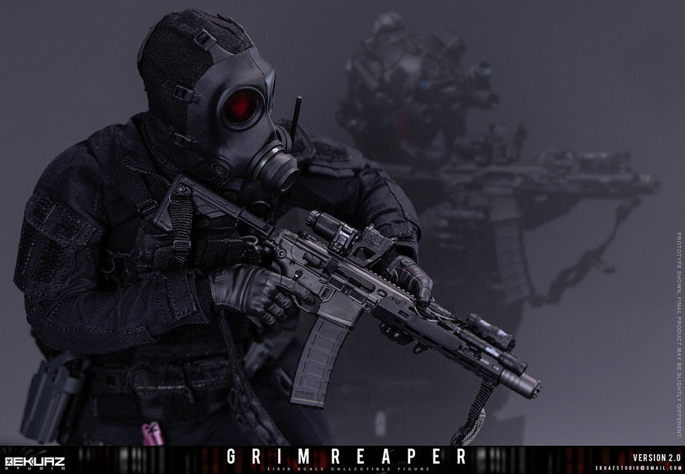 Preventa Figura Grim Reaper (Elite Guard Version 2) (Deluxe Edition) marca Ekuaz Studio EKS015S escala 1/6