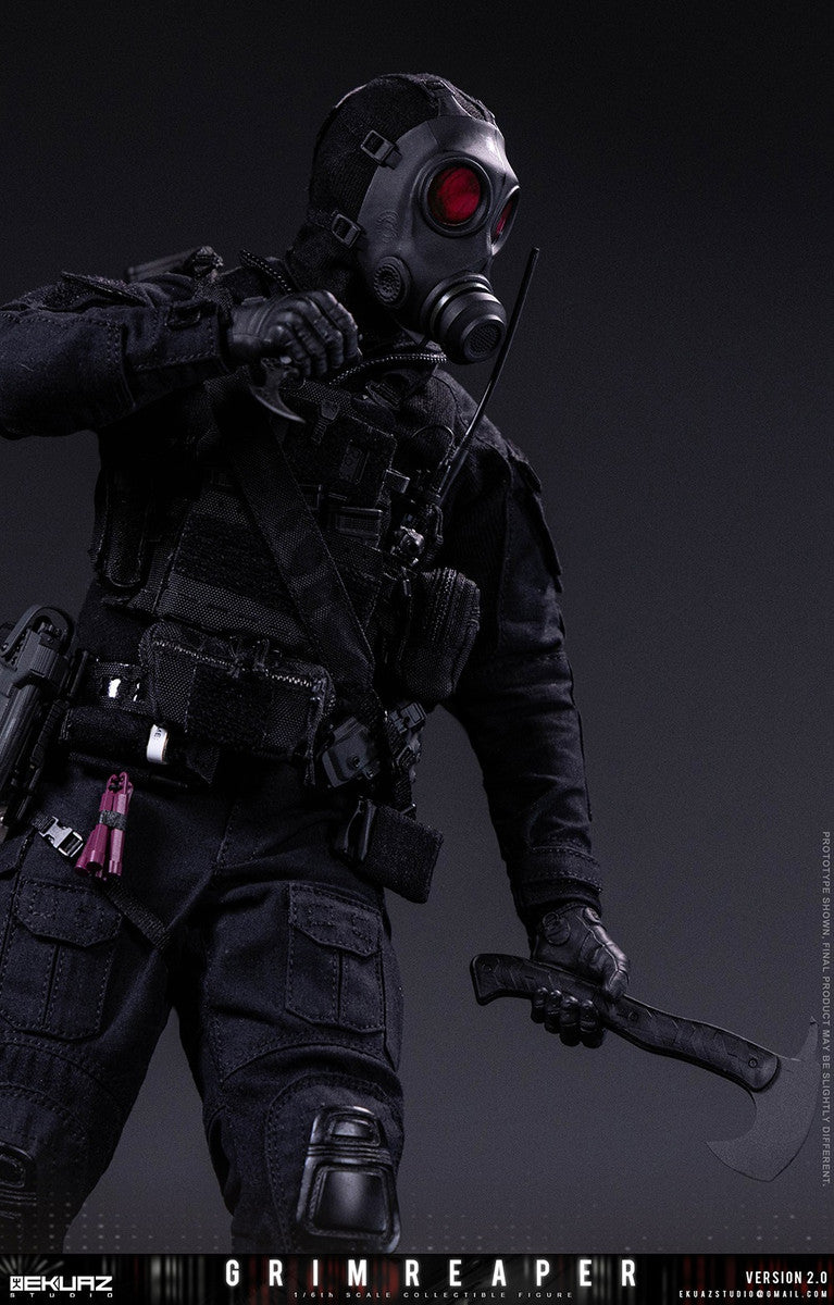 Preventa Figura Grim Reaper (Elite Guard Version 2) (Deluxe Edition) marca Ekuaz Studio EKS015S escala 1/6