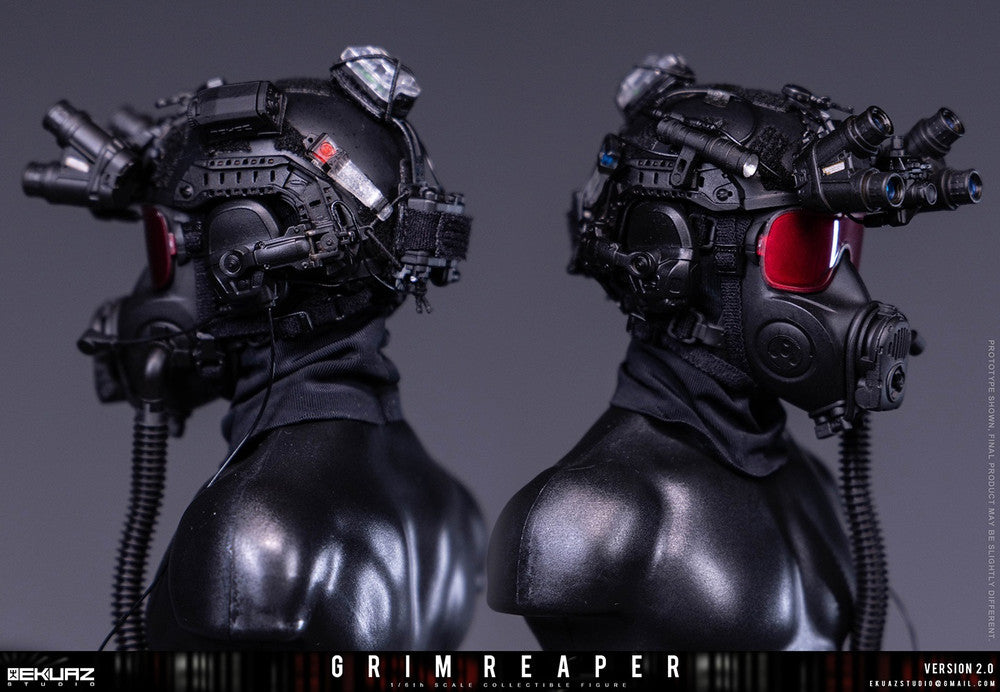 Preventa Figura Grim Reaper (Elite Guard Version 2) (Deluxe Edition) marca Ekuaz Studio EKS015S escala 1/6