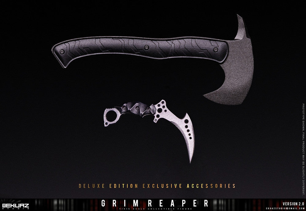 Preventa Figura Grim Reaper (Elite Guard Version 2) (Deluxe Edition) marca Ekuaz Studio EKS015S escala 1/6