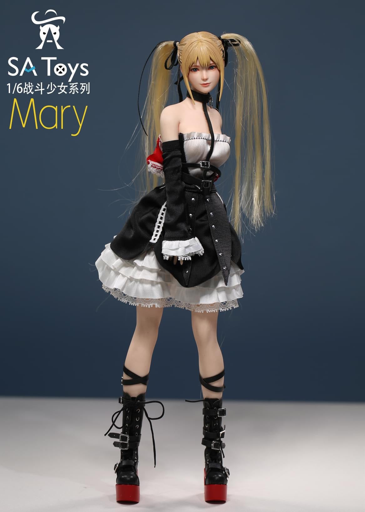 Preventa Figura Combat Girl Mary marca SA Toys M001 escala 1/6