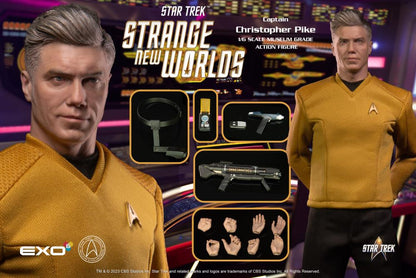 Preventa Figura Captain Christopher Pike - Star Trek: Strange New Worlds marca EXO-6 EXO-02-081 escala 1/6