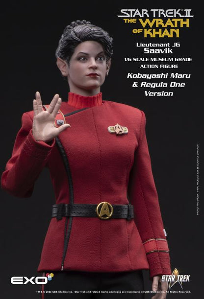 Preventa Figura Lieutenant Saavik (Regula One version) - Star Trek: The Wrath of Khan marca EXO-6 EXO-01-047E escala 1/6