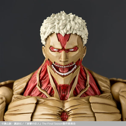Preventa Figura Armored Titan (Reiner Braun) - Shingeki no Kyojin (Attack on Titan) - Amazing Yamaguchi Revoltech NR157 marca Kaiyodo (17 cm) (relanzamiento)