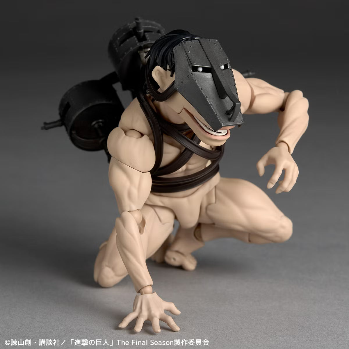 Preventa Figura Cart Titan - Shingeki no Kyojin (Attack on Titan) - Amazing Yamaguchi Revoltech NR150 marca Kaiyodo (13 cm)