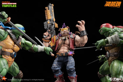 Preventa Figura Rocksteady - TMNT marca LINGJIHUN LJ004A escala 1/12