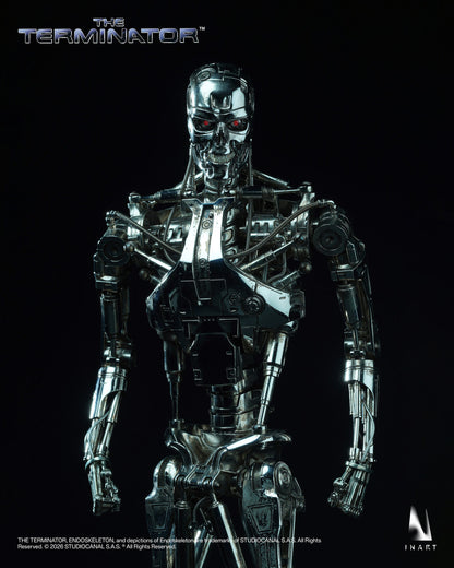 Preventa Figura T-800 Endoskeleton - The Terminator marca INART A036 Queen Studio escala 1/6