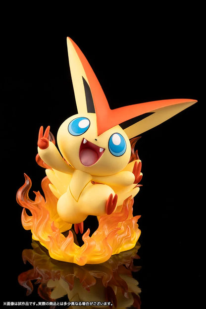 Preventa Estatua Hilbert con Victini - Pokemon - ArtFX J marca Kotobukiya escala 1/8