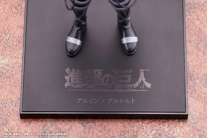 Preventa Estatua Armin Arlert (The Final Season version) - Attack on Titan - Oshi Works marca Kotobukiya (23 cm)