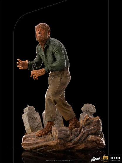 Pedido Estatua The Wolf Man DELUXE - Universal Monsters - marca Iron Studios escala de arte 1/10