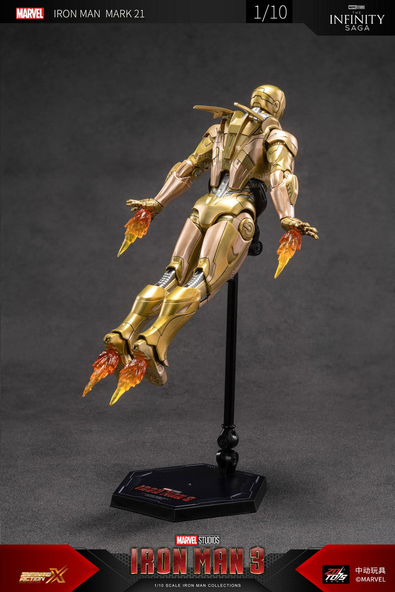 Pedido Figura Iron Man 3 Mark 21 marca ZD Toys escala 1/10 (18 cm)