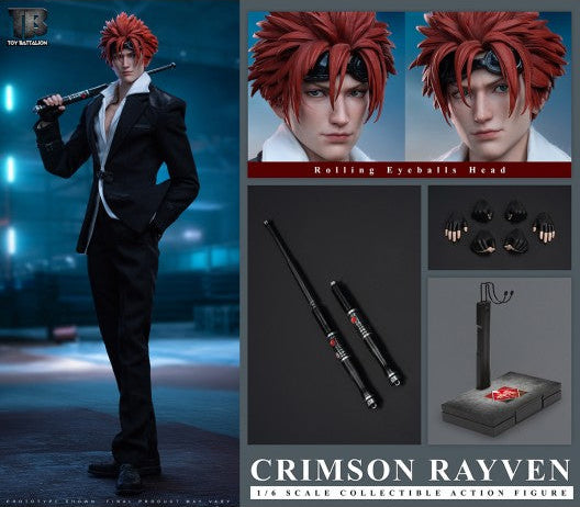 Preventa Figura Crimson Rayven marca Toys Battalion TB029 escala 1/6