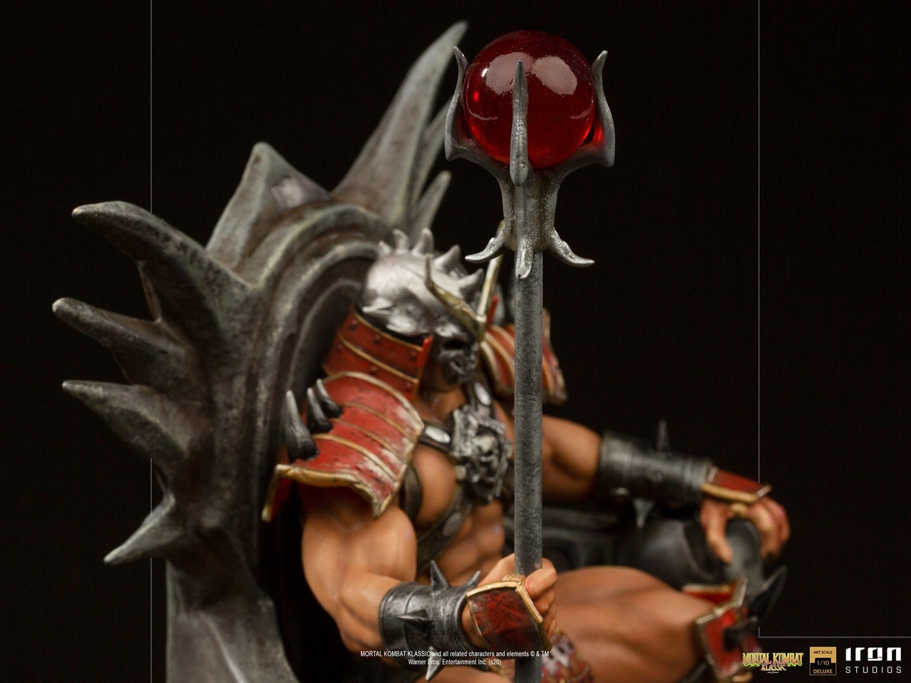 Pedido Estatua Shao Khan (Deluxe) - Mortal Kombat marca Iron Studios escala de arte 1/10