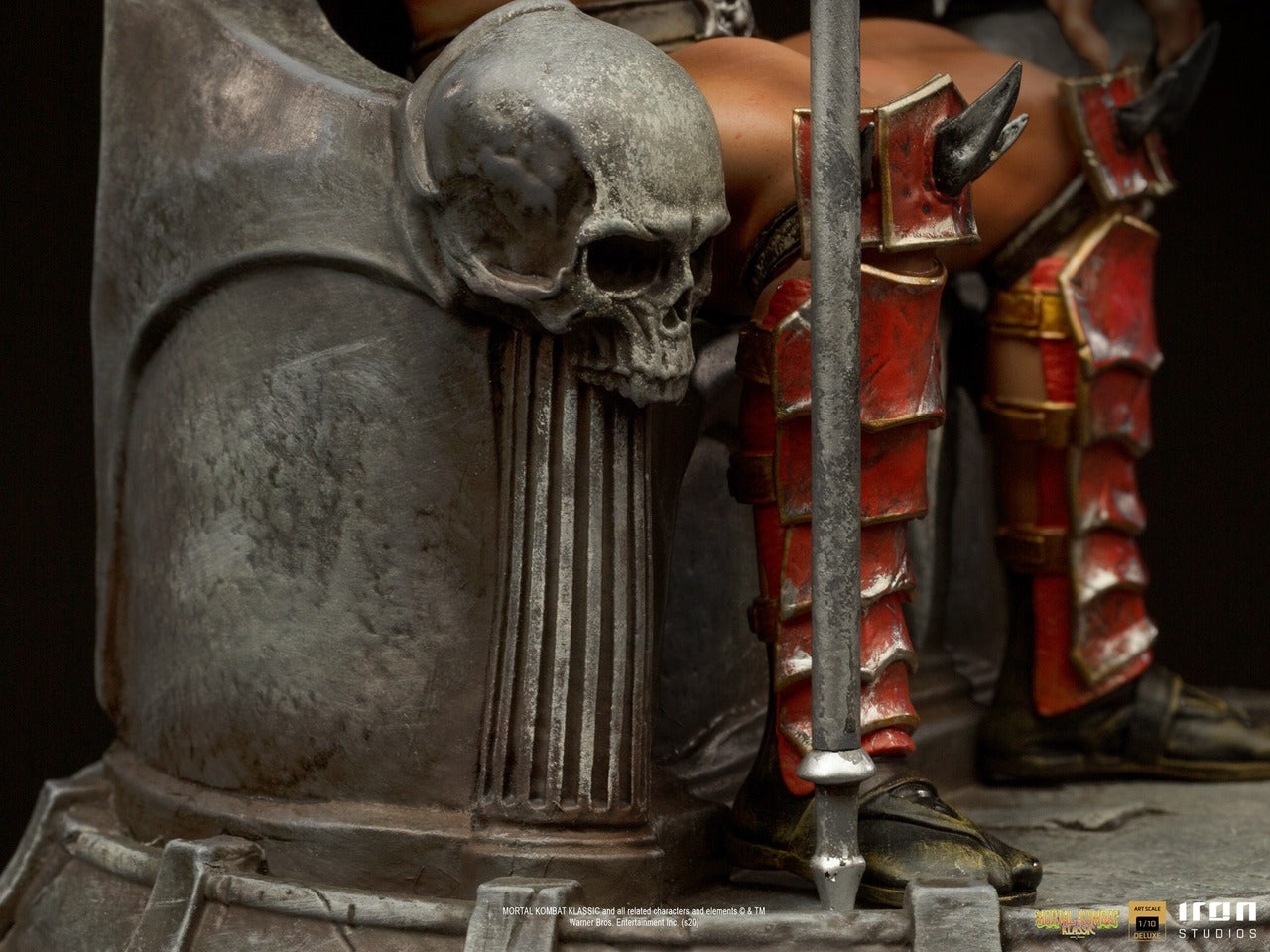 Pedido Estatua Shao Khan (Deluxe) - Mortal Kombat marca Iron Studios escala de arte 1/10