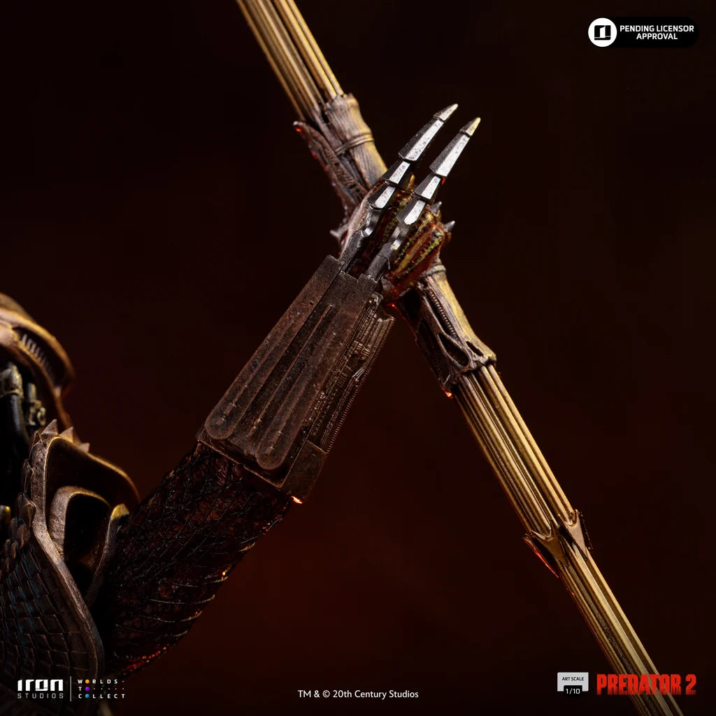 Preventa Estatua City Hunter Predator - Predator 2 marca Iron Studios escala de arte 1/10