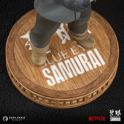Preventa Estatua Ringo - Blue Eye Samurai marca Dark Horse (21 cm)