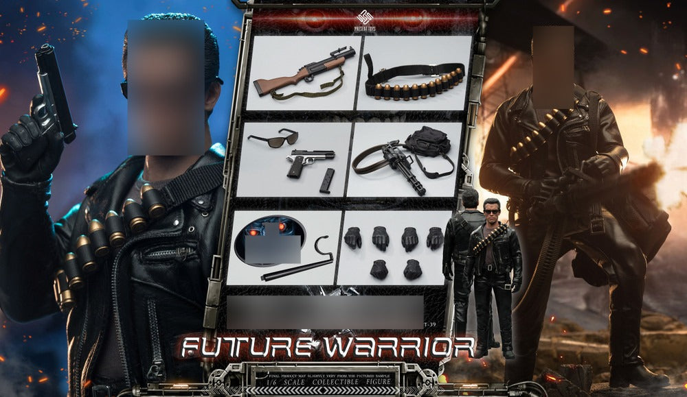 Pedido Figura Future Warrior (Clean version) marca Present Toys SP39 escala 1/6