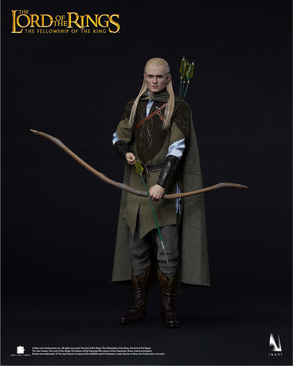 Preventa Figura LEGOLAS (Cabello enraizado) - The Lord of the Rings marca Inart A014 escala 1/6