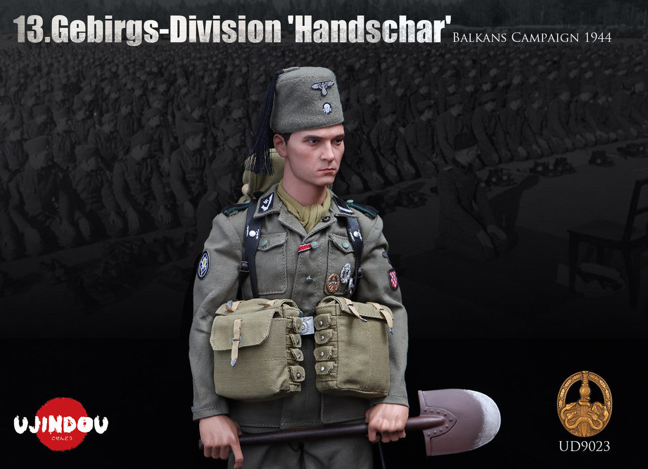 Pedido Figura 13.Gebirgs-Division "Handschar" Pionier Balkans Campaign 1944 marca Ujindou UD9023 escala 1/6