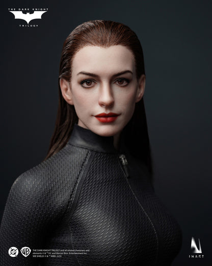 Preventa Figura Catwoman (Cabello enraizado) - The Dark Knight Trilogy marca INART A029 Queen Studio escala 1/6