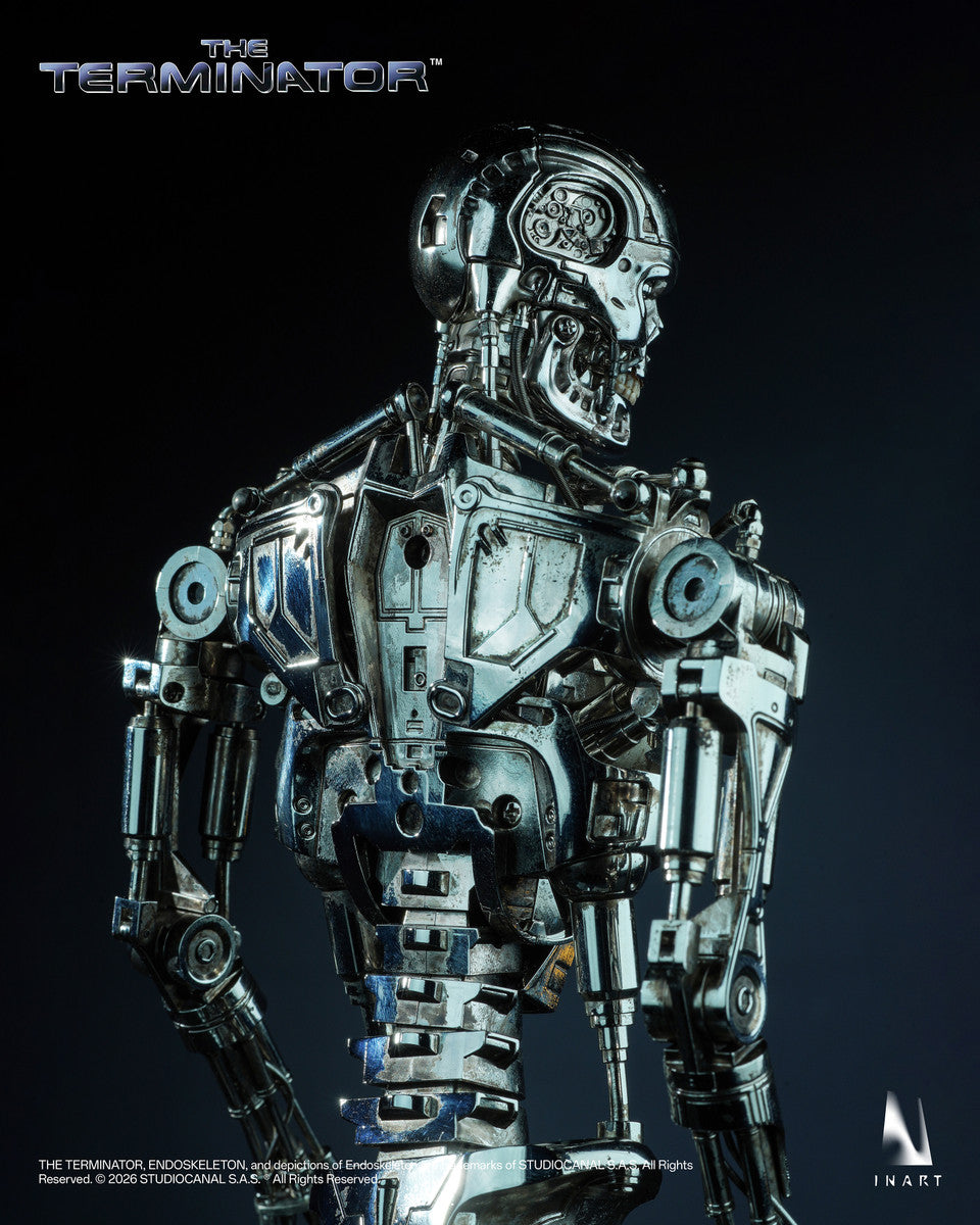 Preventa Figura T-800 Endoskeleton - The Terminator marca INART A036 Queen Studio escala 1/6