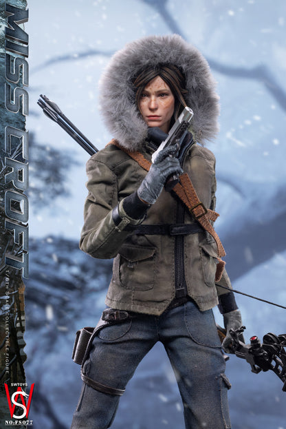 Preventa Figura Miss Croft (Battle Damaged Version) marca Swtoys FS077B escala 1/6