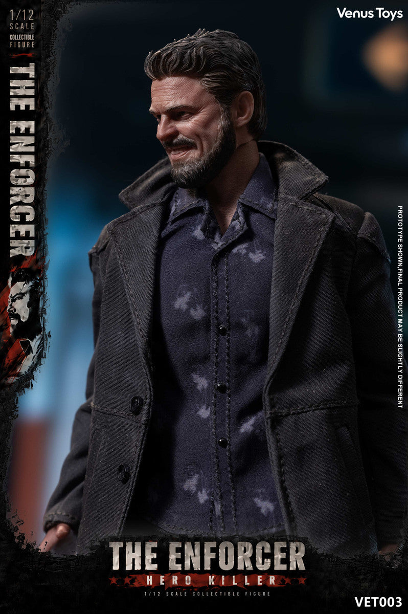 Preventa Figura The Enforcer marca Venus Toys VET003 escala 1/12