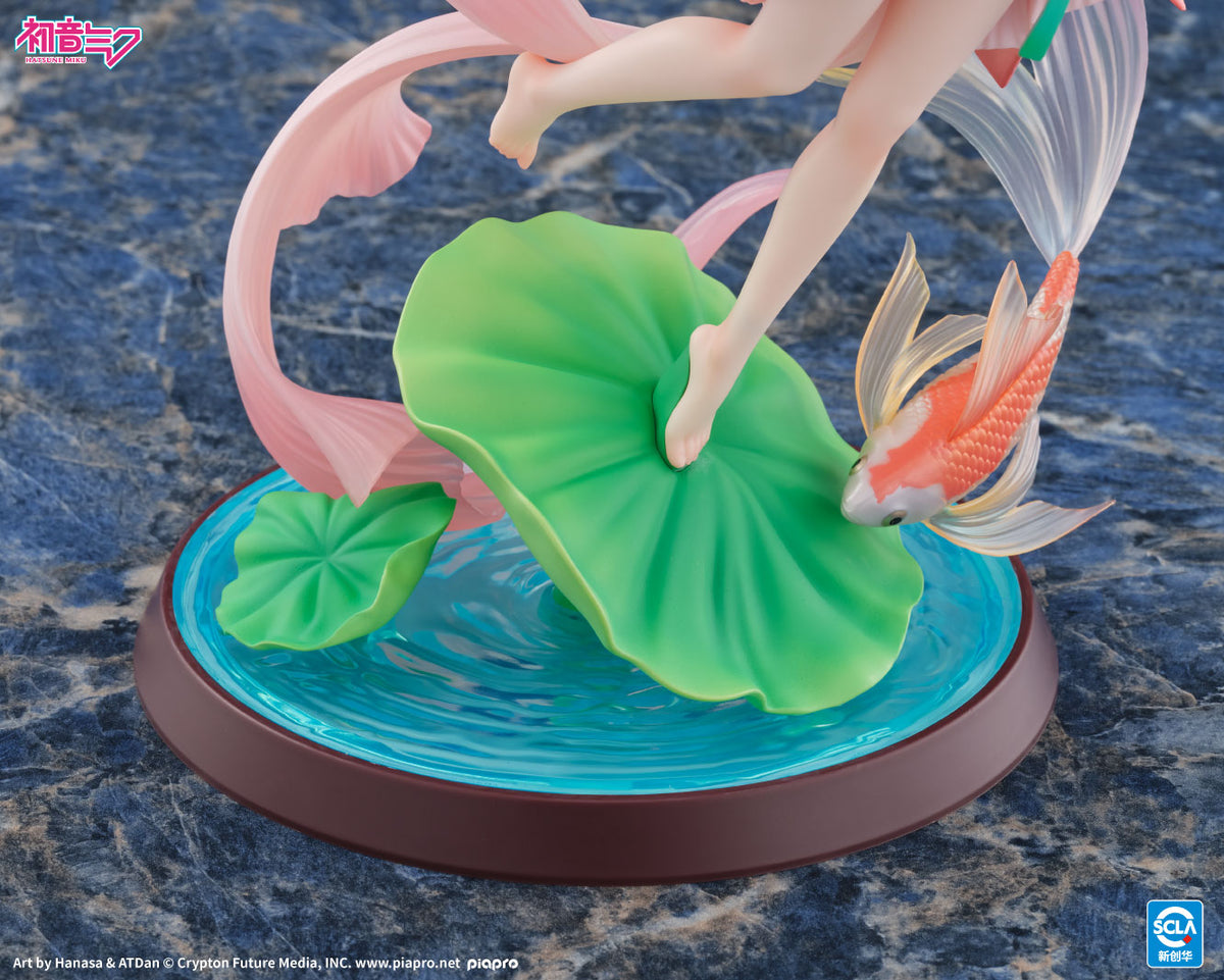 Preventa Estatua Hatsune Miku (Goldfish version) - Vocaloid marca Kaiyodo escala 1/7