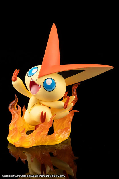 Preventa Estatua Hilbert con Victini - Pokemon - ArtFX J marca Kotobukiya escala 1/8
