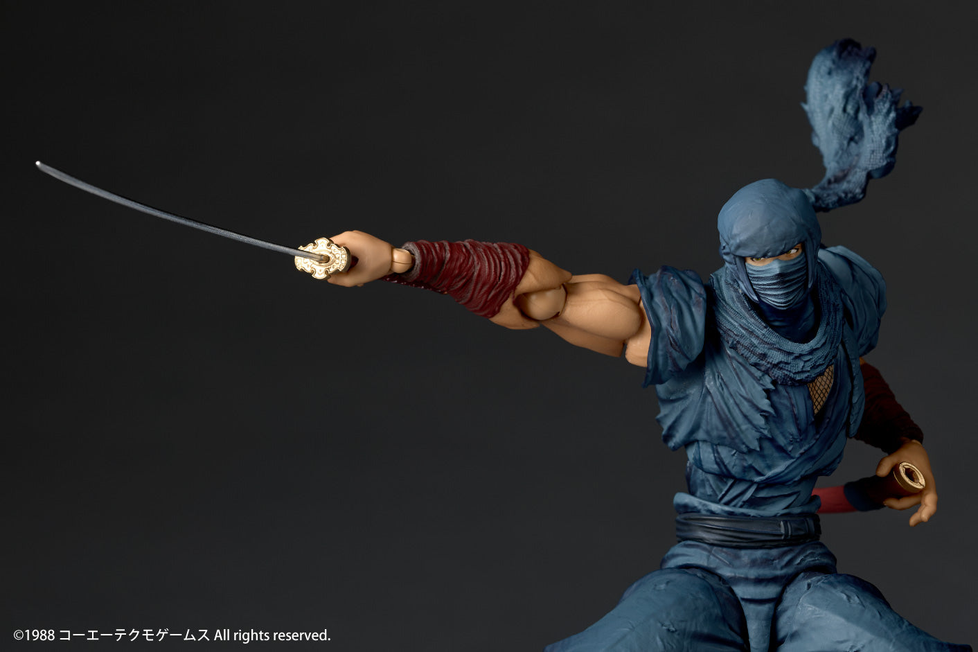 Preventa Figura Ryu Hayabusa - Ninja Gaiden (1988) - Amazing Yamaguchi Revoltech marca Kaiyodo NR118 escala 1/12