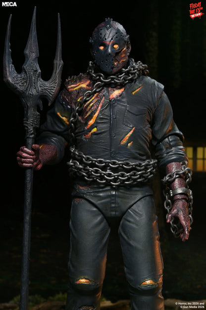 Preventa Figura Ultimate Savini Jason - Friday the 13th: The Game marca Neca (7 pulg.)