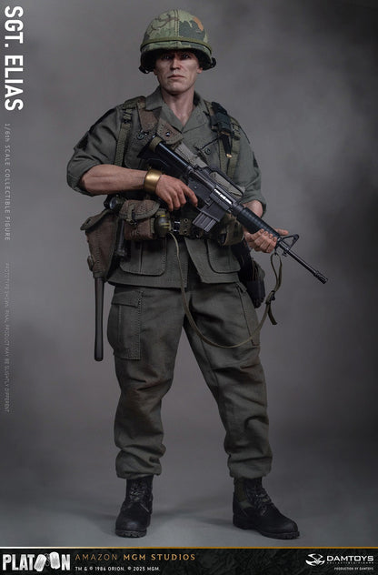 Preventa Figura Sergeant Elias - PLATOON (1986) marca Damtoys DMS047 escala 1/6