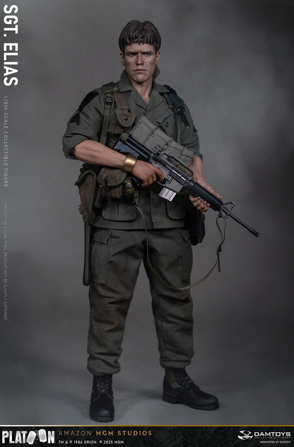 Preventa Figura Sergeant Elias - PLATOON (1986) marca Damtoys DMS047 escala 1/6