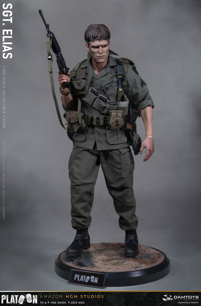 Preventa Figura Sergeant Elias - PLATOON (1986) marca Damtoys DMS047 escala 1/6